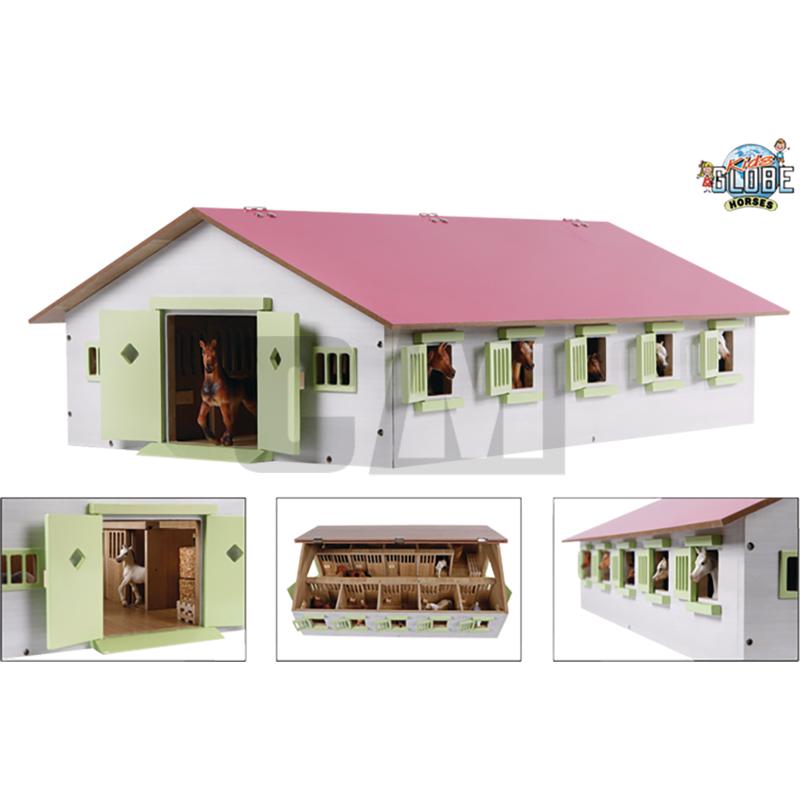 Ecurie en Bois avec 9 Boxes - 1/32 (KG610188) référence fournisseur 600KG610188